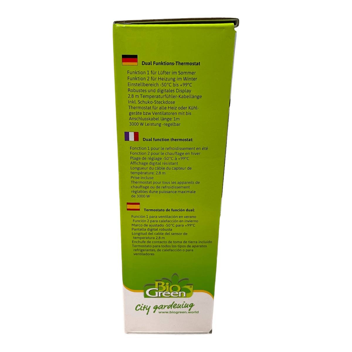 Bio Green Thermostat digital für Schildkröten