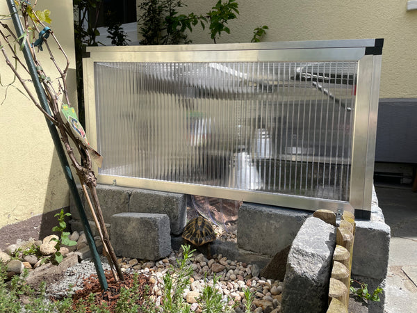 Frühbeet animalia (103 x 103 cm) - 16 mm Hohlkammerplatten und ALLTOP-Deckel