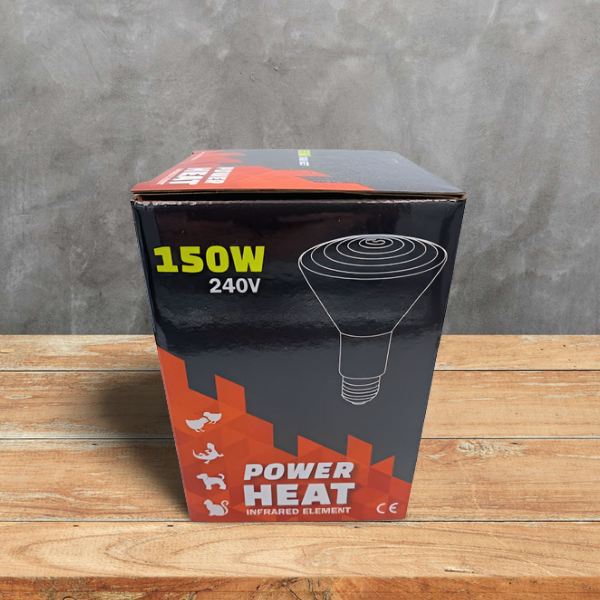 Keramikheizstrahler, Dunkelstrahler, Infrarotstrahler 150 Watt