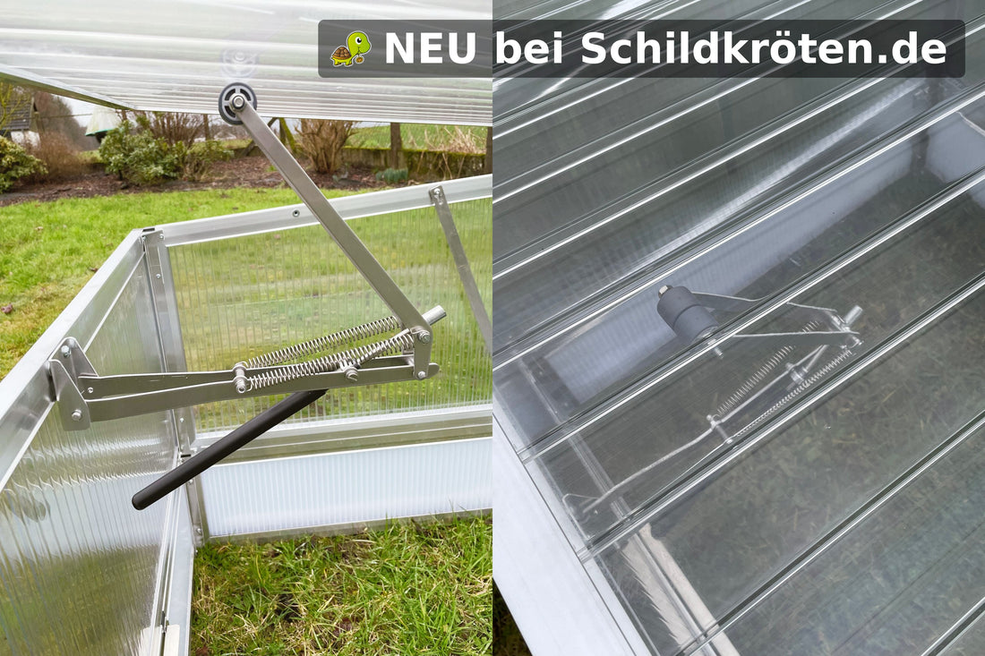 Rollenöffner für Frühbeete