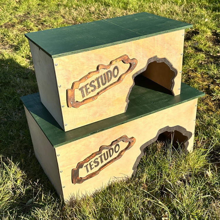 Schildkröten Holzhäuser Testudo