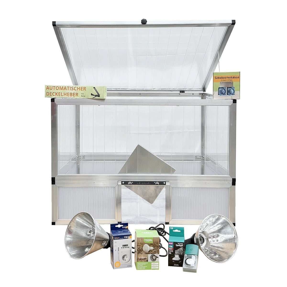 ALLTOP Frühbeet-Set - 103x103 cm