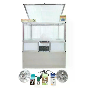 Komplettangebot Frühbeet animalia (125 x 125 cm) mit Schutz vor Fressfeinden - Steffi