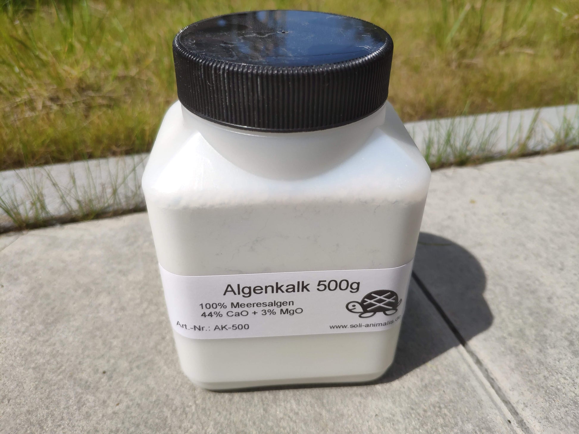 Algenkalk, Meeresalgen für Schildkröten