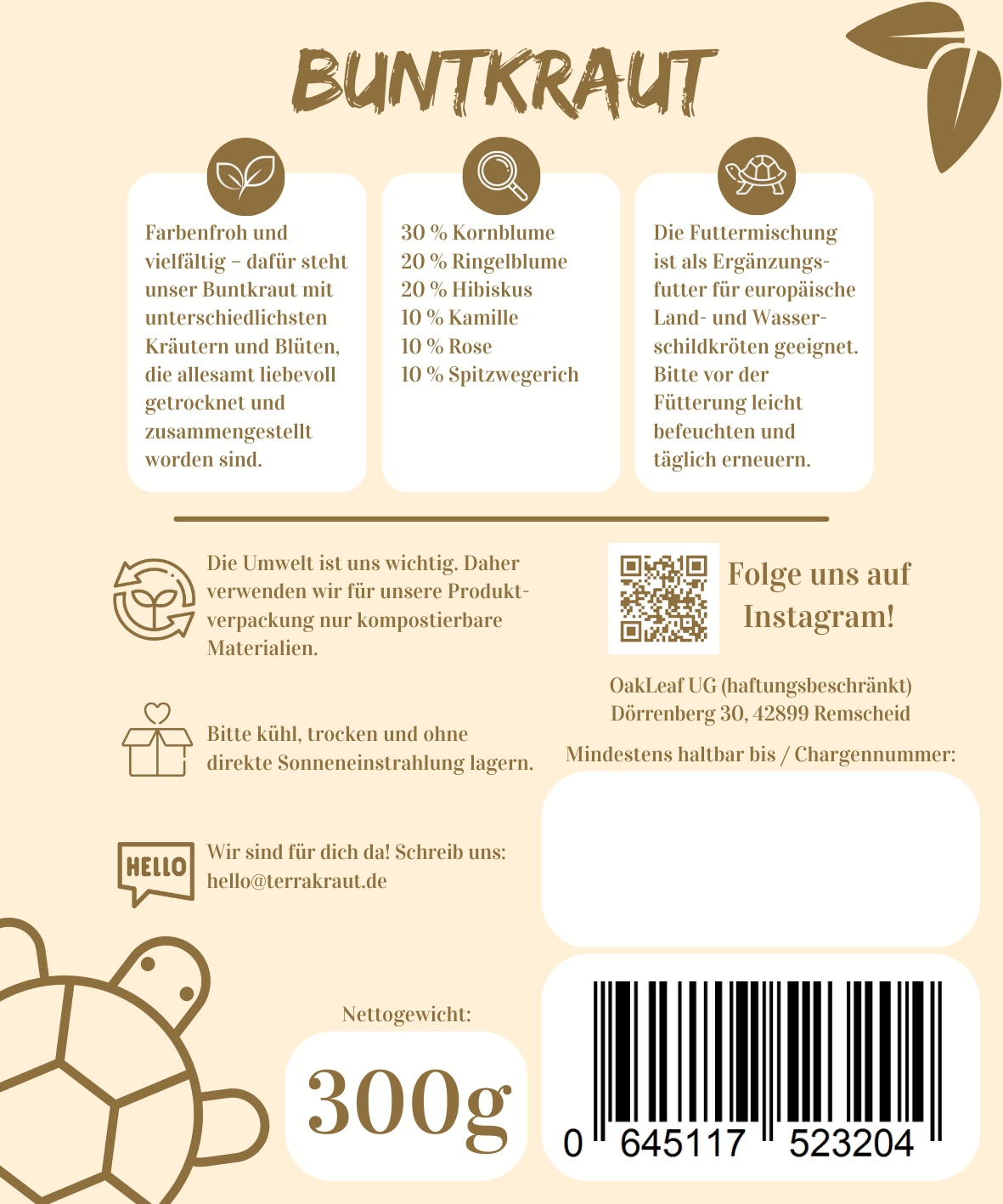 Buntkraut 300 Gramm