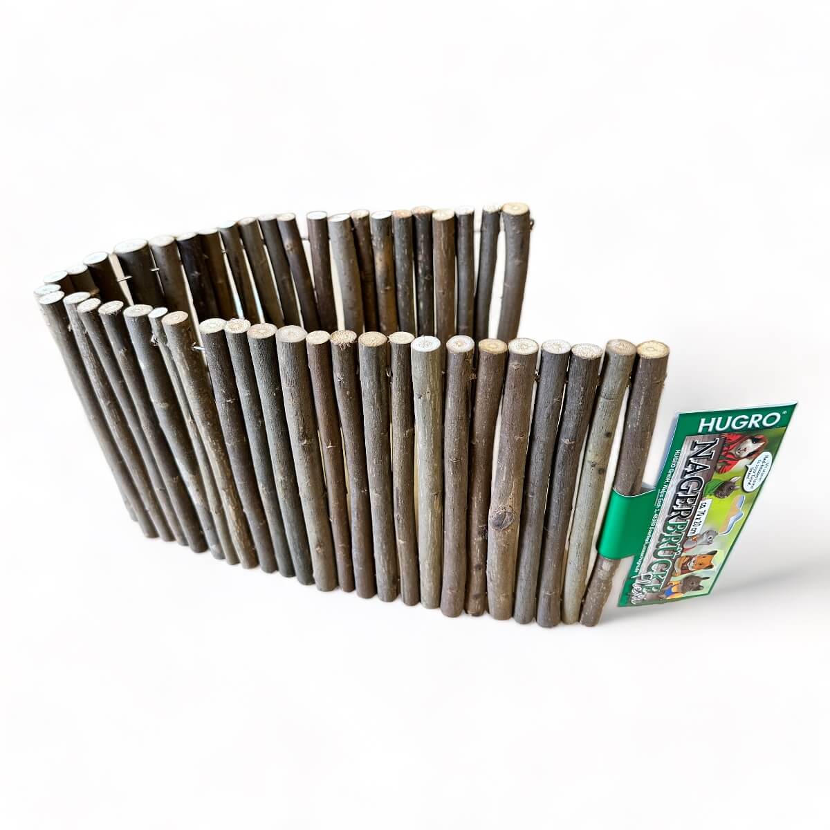 Weidenbrücke 40 x 15 cm - Flexibel biegbare Weidenholzbrücke für Schildkröten