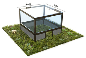 Frühbeet animalia Sonderanfertigung 120 x 70 x 53 cm