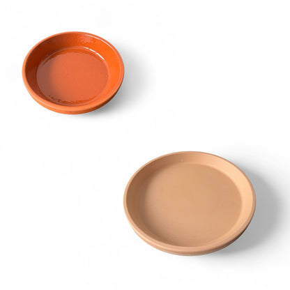 Für kleine Tiere – Ø 9 bis 20 cm (Ton Natur, glasiert) - für größere Tiere oder Gruppen – Ø 22 bis 32 cm (Terra-Marmor, XLU-imprägniert)