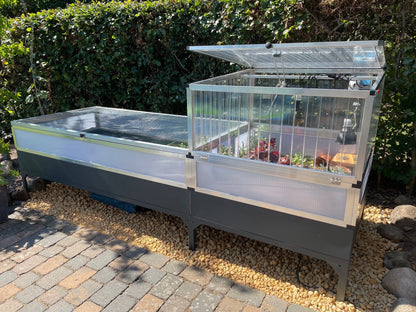 Hochbeet mit Frühbeet für Schildkröten - mit Frühbeet animalia
