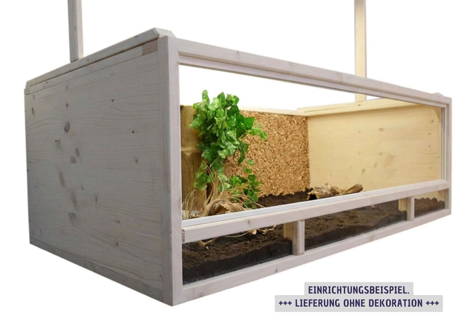 Holzterrarium für Schildkröten