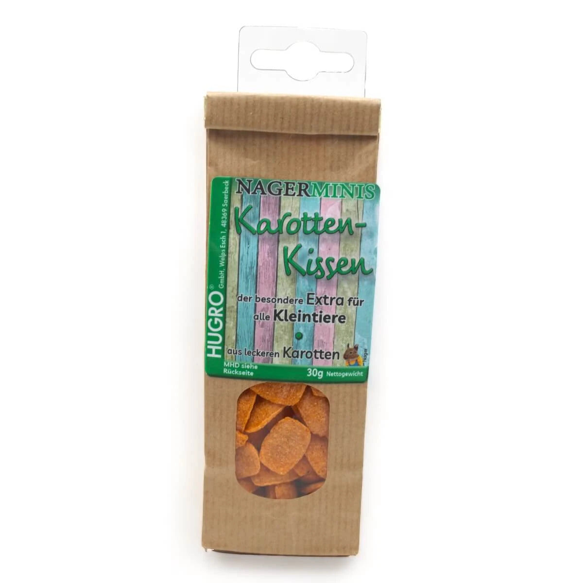 Karottenkissen für Nager
