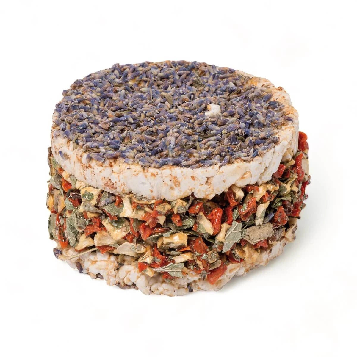 Gemüseburger mit Lavendel für Nager