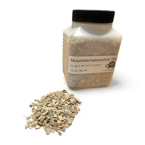 Muschelschalenschrot für Schildkrötengehege, 700 Gramm