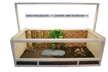 Schildkröten Terrarium aus Holz