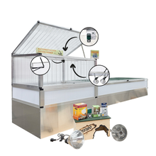 Schildkröten Frühbeet-Set für Jungtiere mit Freilauf