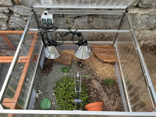 Selbstaufbau Frühbeet-Set aus ALLTOP für Schildkröten
