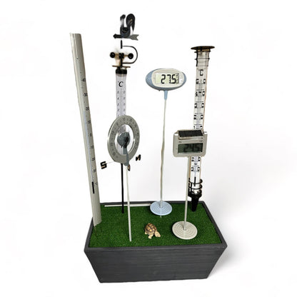 Verschiedene Thermometer für den Garten