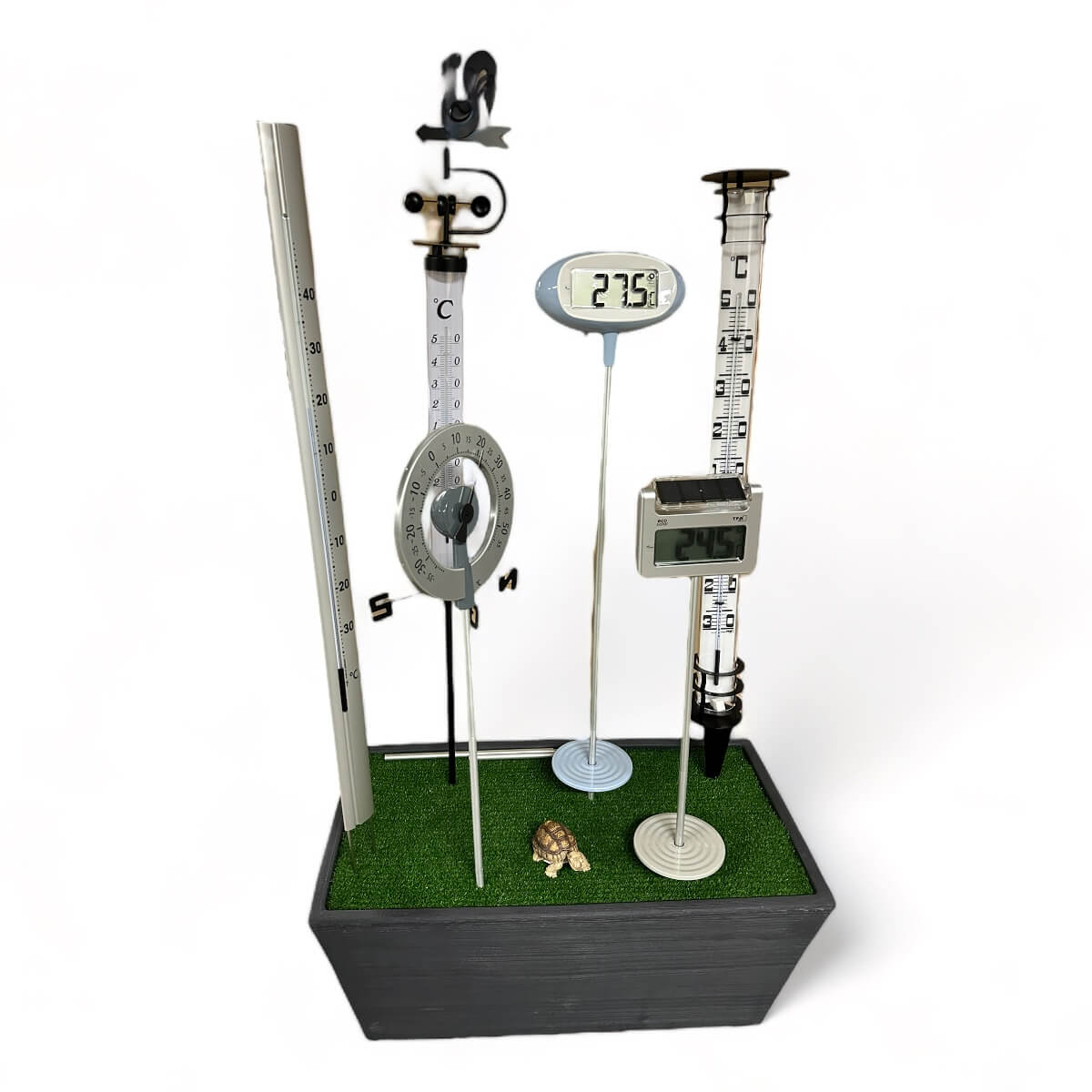 Verschiedene Thermometer für den Garten