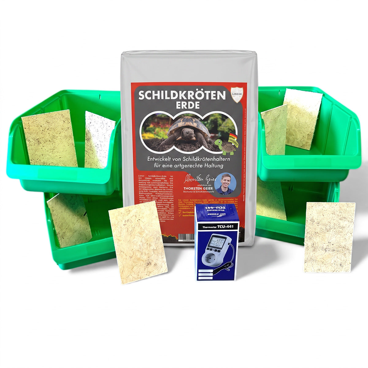 Überwinterungs-Set für 4 Schildkröten