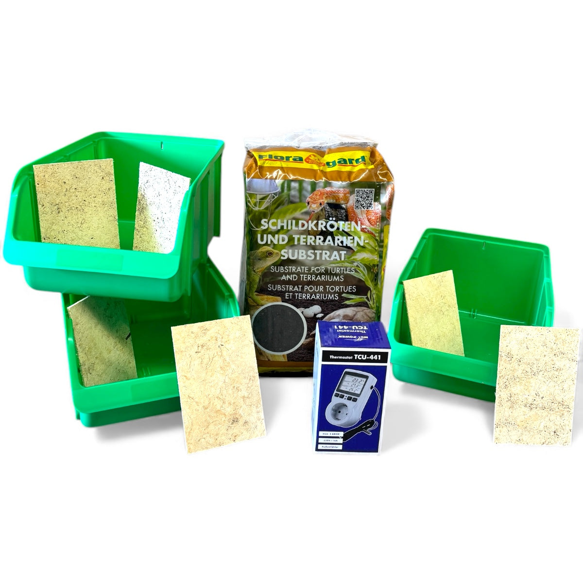 Überwinterungsset für drei Schildkröten