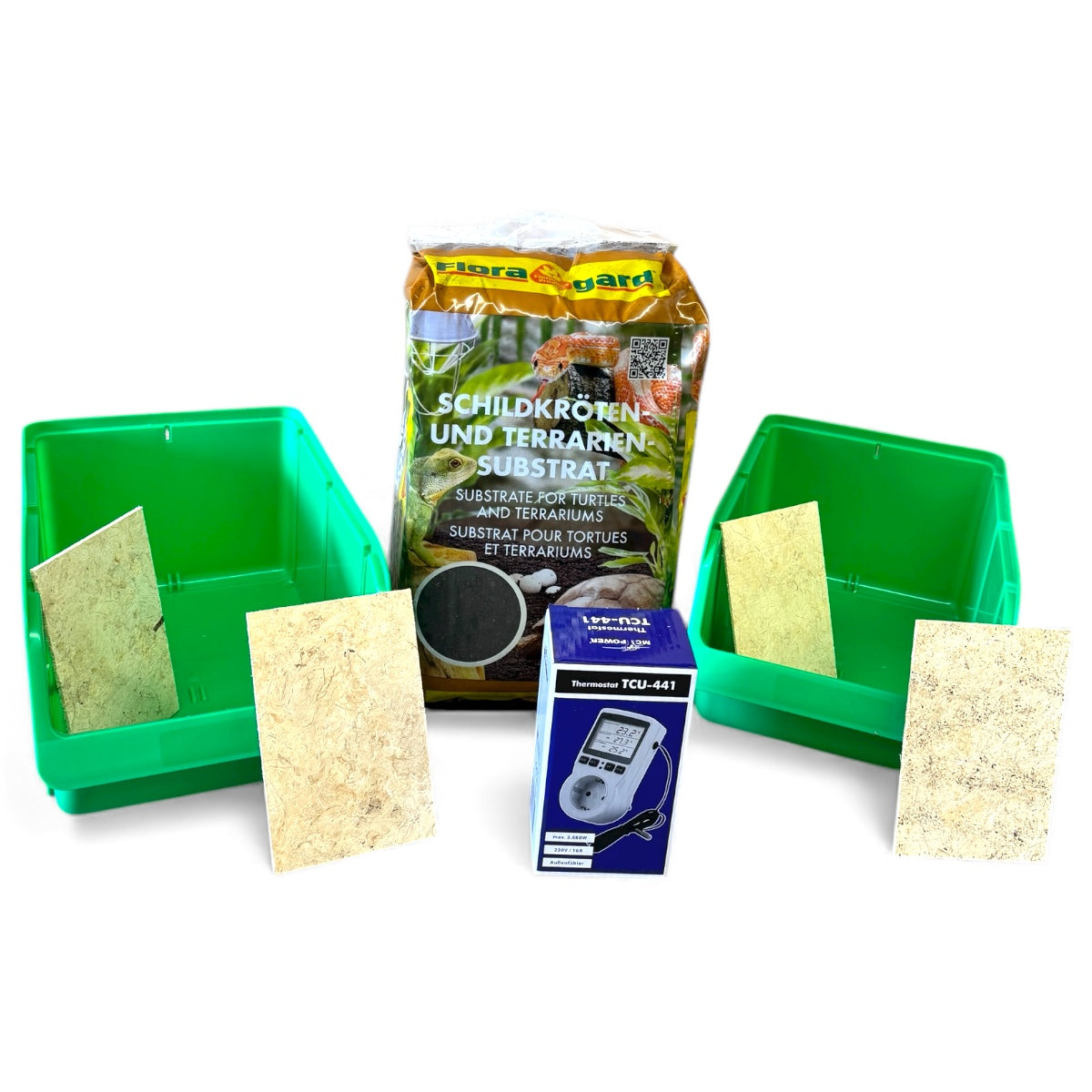Überwinterungsset für zwei Landschildkröten