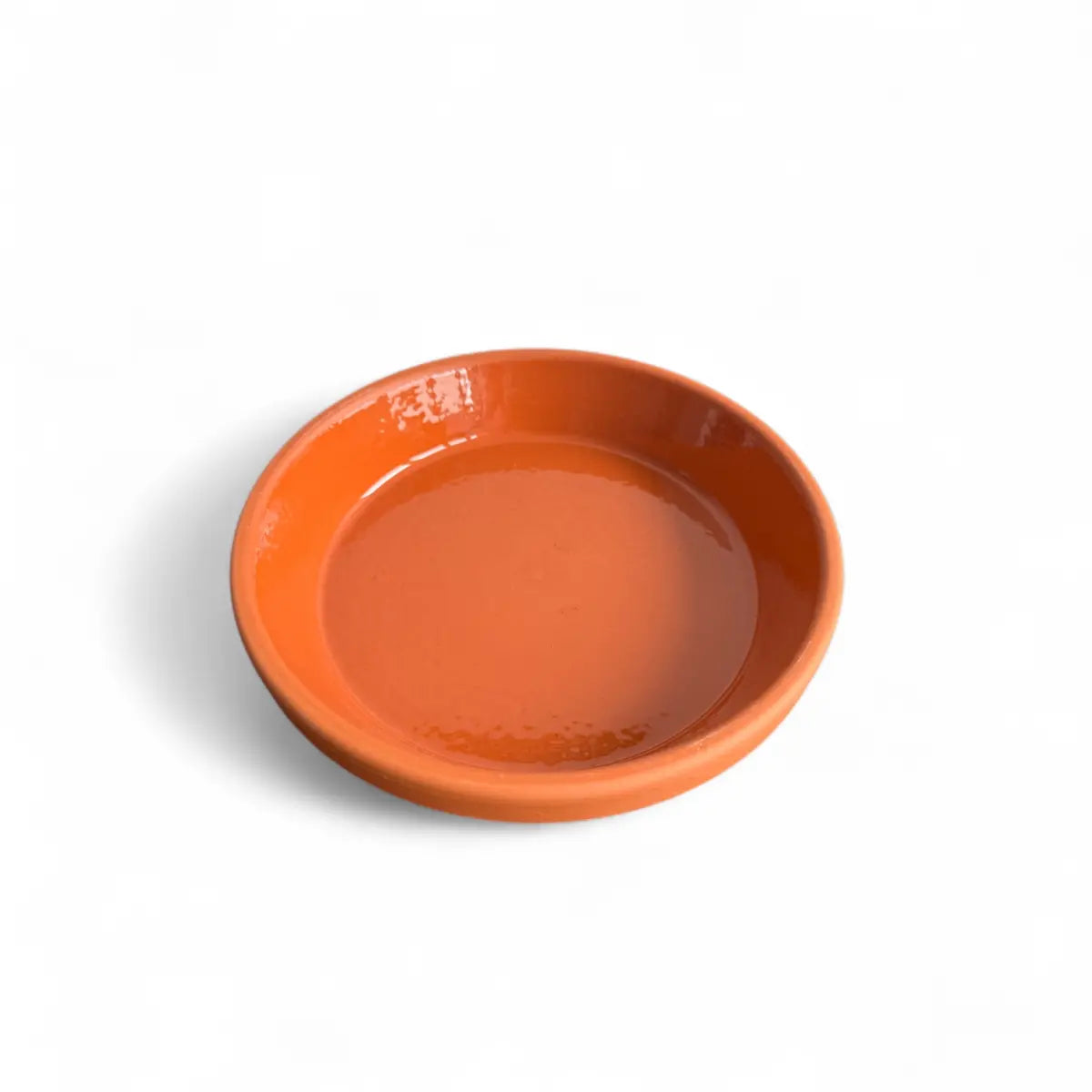 Wasserschale 20 cm Ton Natur, glasiert