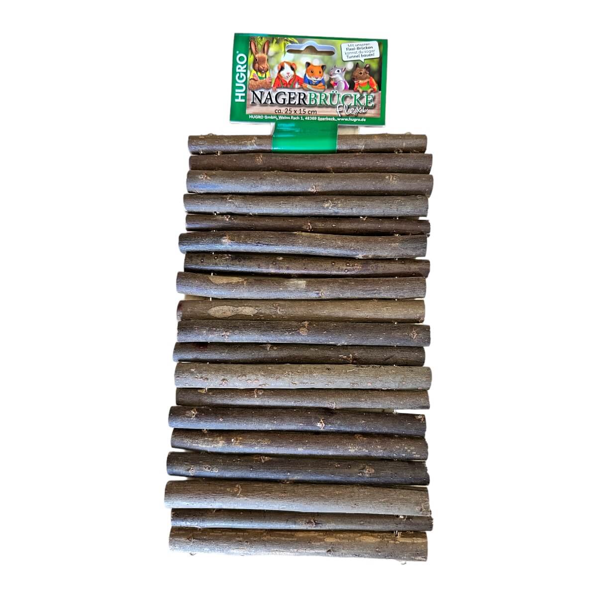 Weidenbrücke als Versteck für Kleintiere