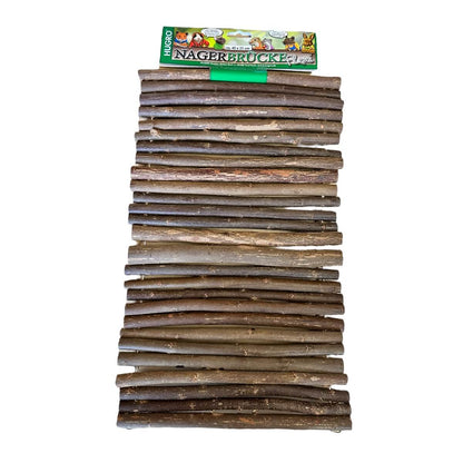 Weidenbrücke 25 x 15 cm - Weidenholzbrücke als Treppe für Kleintiere