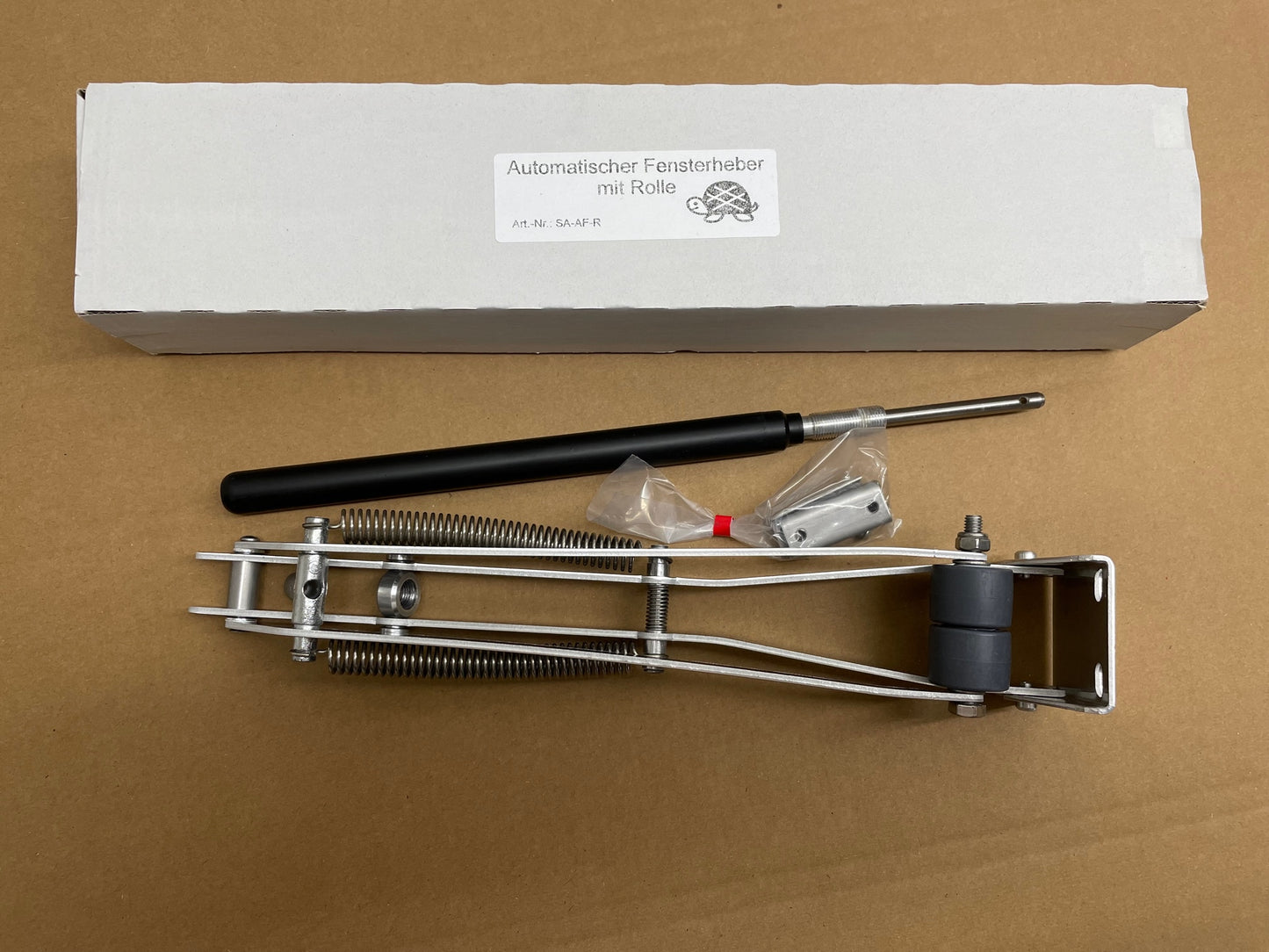 Automatischer Fensterheber mit Rolle für Schildkröten-Frühbeete
