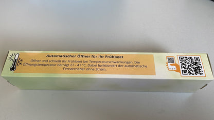 Automatischer Öffner für Schildkröten Frühbeet mit Rollen