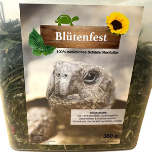 Blütenfest - 100 Prozent natürliches Schildkrötenfutter