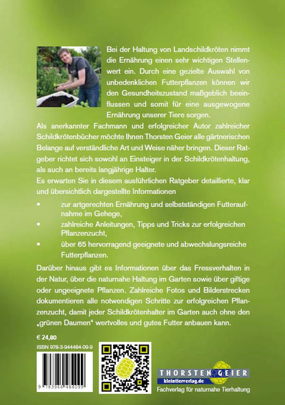 Schildkröten-Gärtner Rückseite