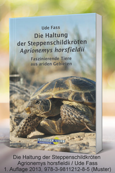 Die Haltung der Steppenschildkröten Agrionemys horsfieldii - Cover