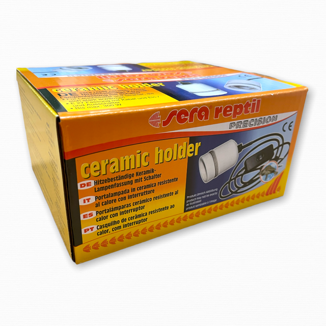 Fassung für Wärmelampen im Terrarium