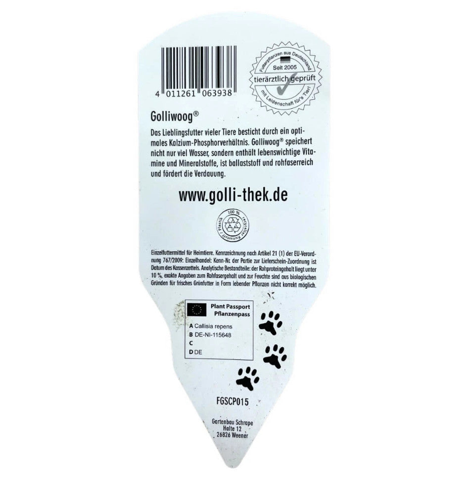 Golliwoog - Bestandteile