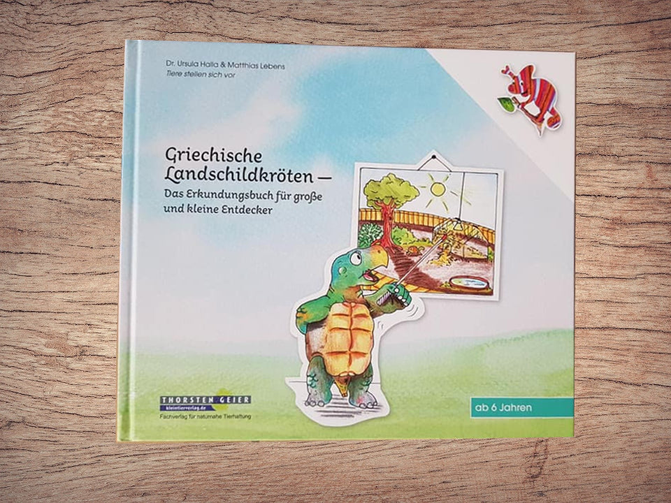 Kinderbuch über Griechische Landschildkröten - Cover