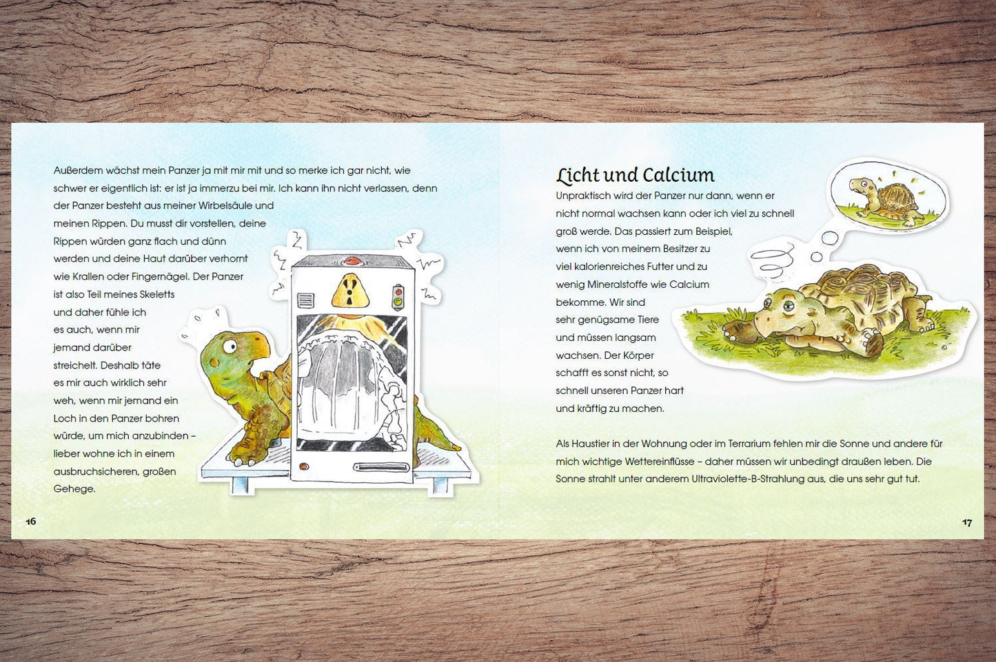 Kinderbuch - Licht und Calcium