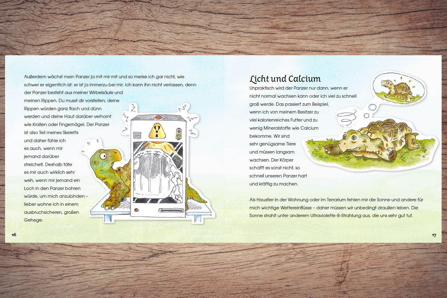 Kinderbuch - Licht und Calcium