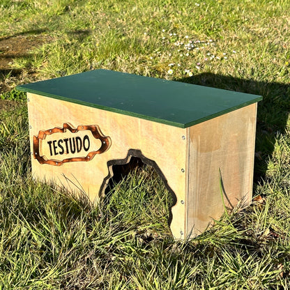 Holzhaus für Landschildkröten