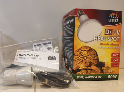 Komplettset Terrarium ohne Zeitschaltuhr