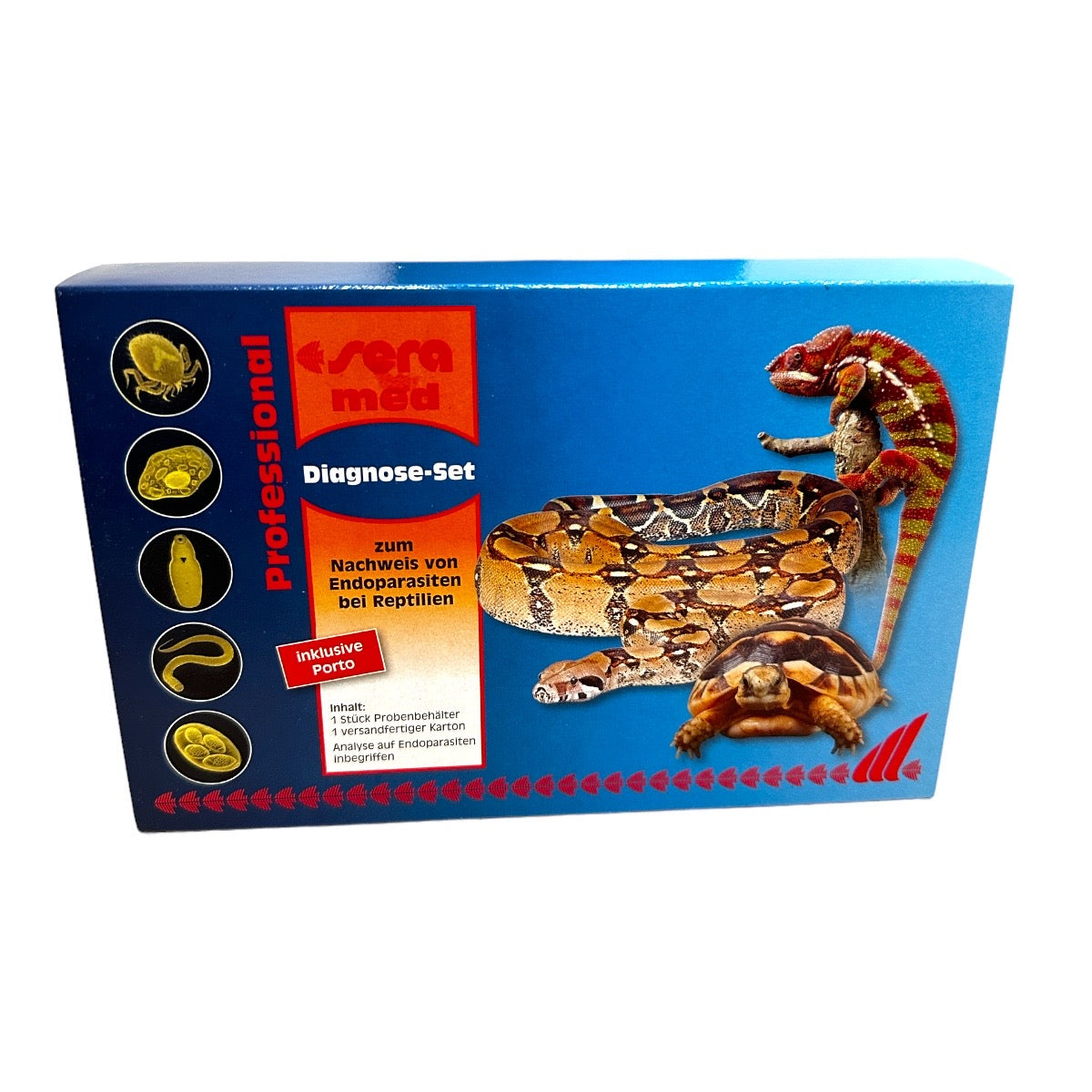 Kotuntersuchung Kit - zum Nachweis von Parasiten