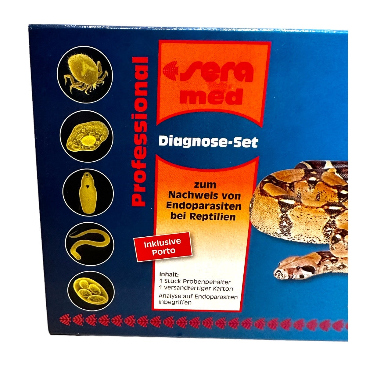 Kotuntersuchungsset für Schildkröten