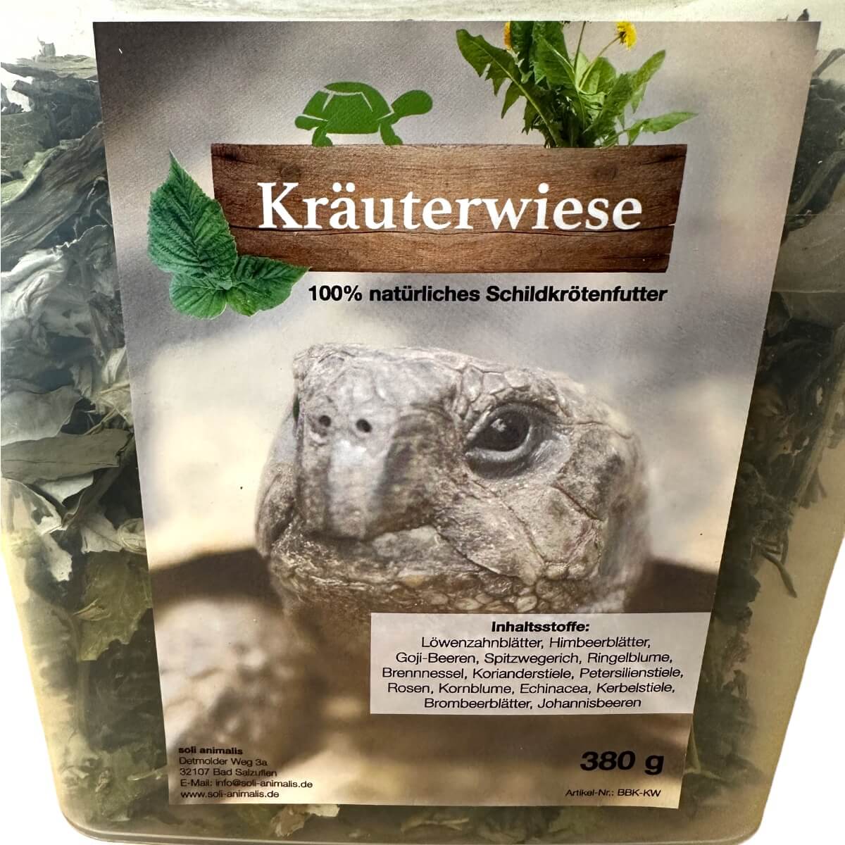 Kräuterwiese - Wildkräuter für Schildkröten