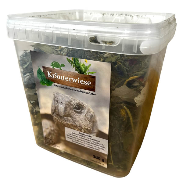 Kräuterwiese - getrocknete Kräuter für Landschildkröten