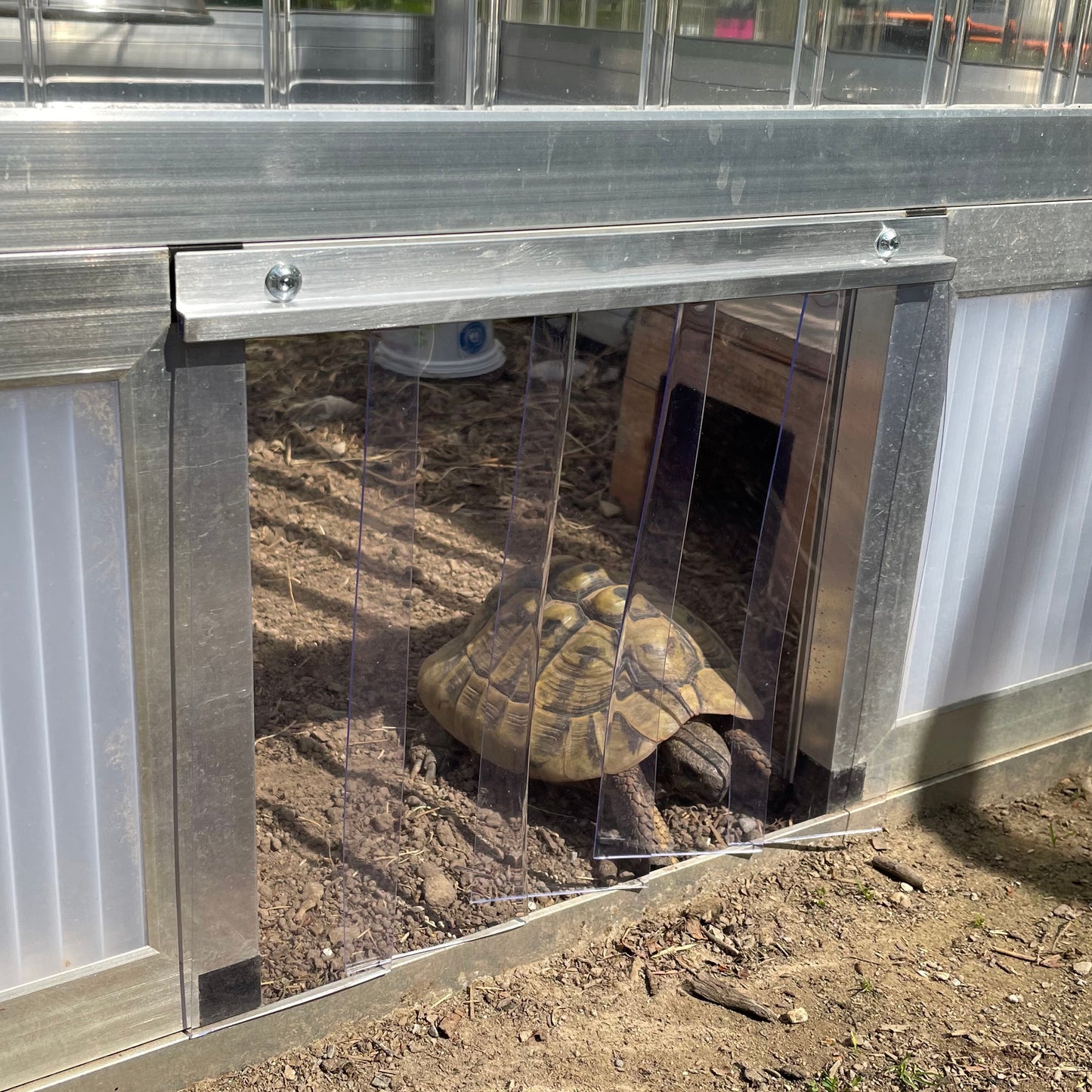 Lamellenstreifen für Schildkröten Frühbeete