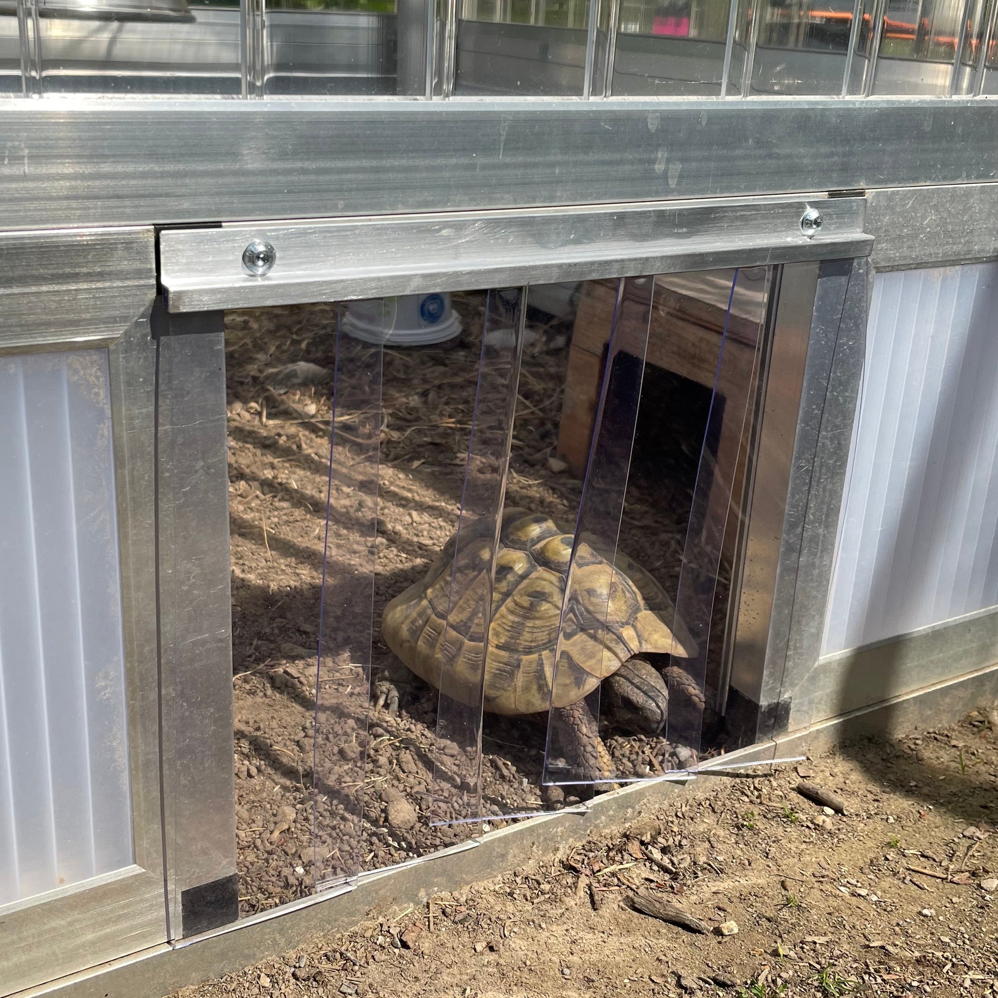 Lamellenstreifen für Schildkröten Frühbeete