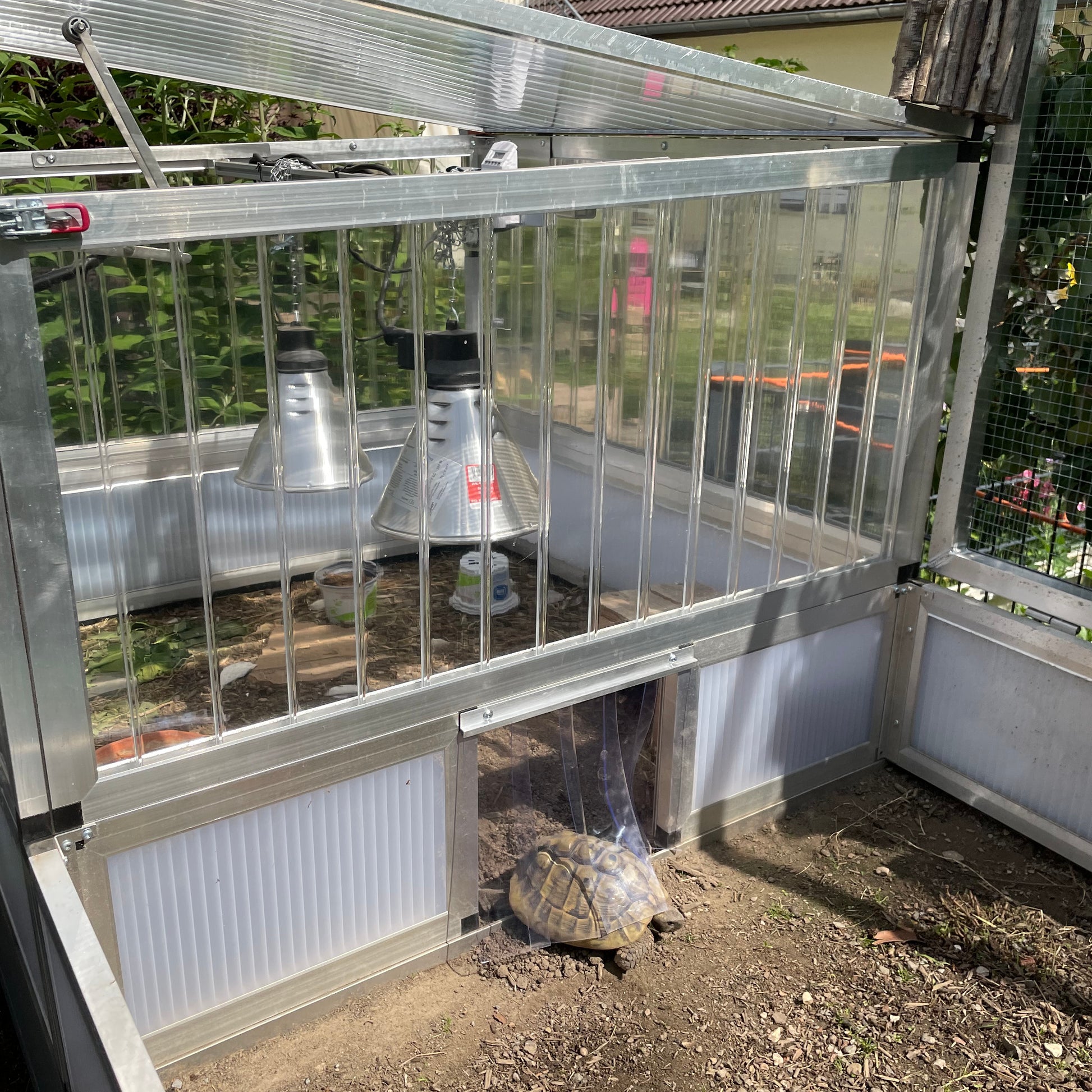 Lamellenvorhang Frühbeet Animalia