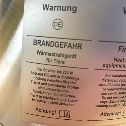 Lampenhalterung für Dunkelstrahler