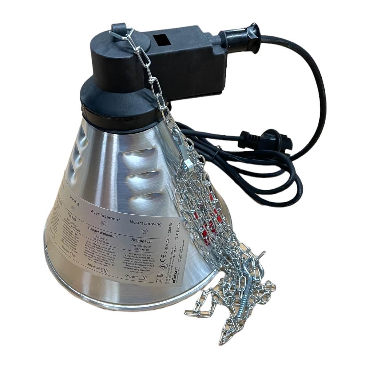 Lampenhalterung für Wärmelampe