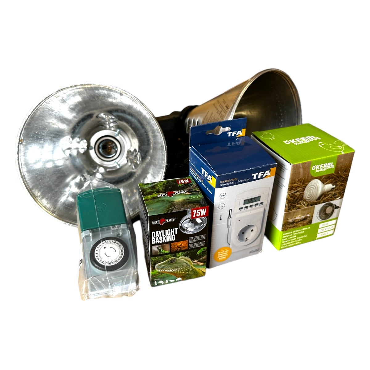 Lampenpaket für Schildkrötenhaus Frühbeet